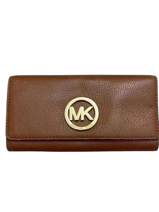 Michael Kors Handbags - Michael Kors Brown Leather Wallet